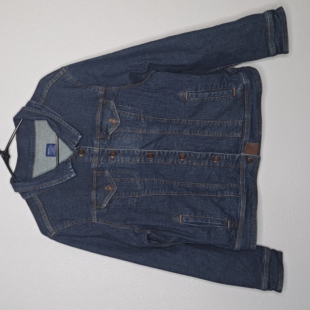 Jockey Person to Person Women's Stretch Blue Denim Jacket Stretch XL